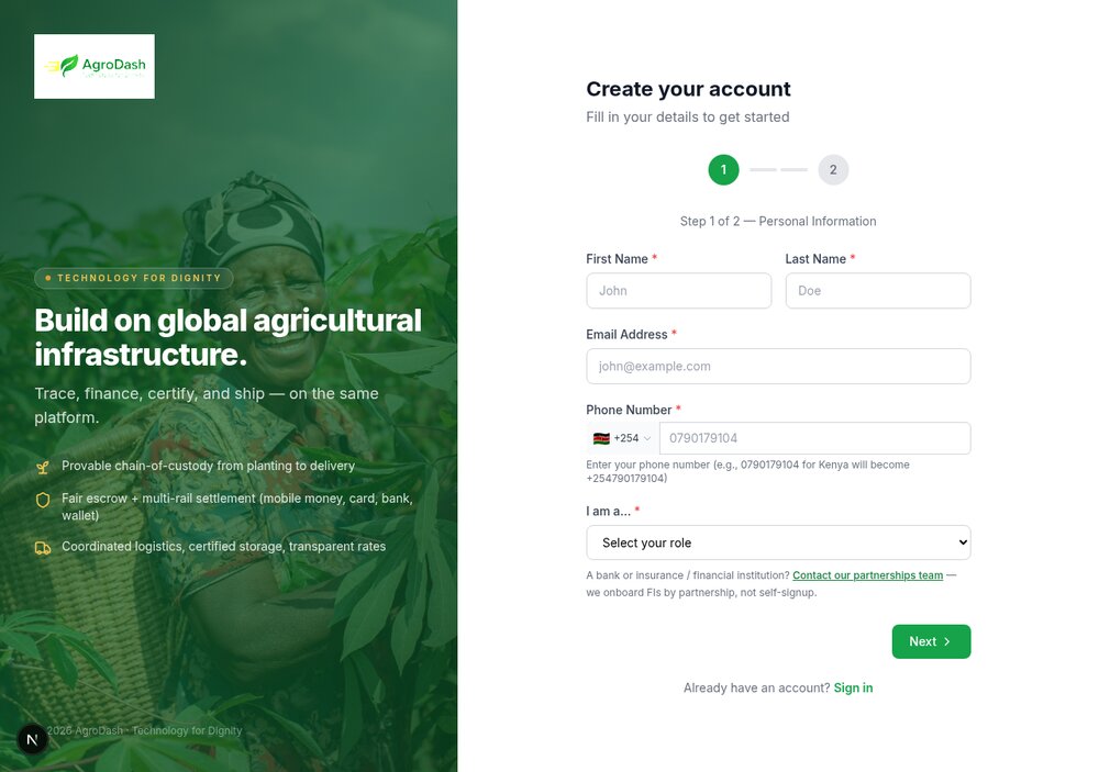 Create Account